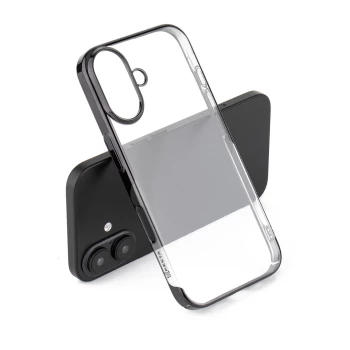 iPhone 17 Transparent Black Case – Slim & Protective