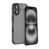 iPhone 17 Transparent Black Case – Slim & Protective