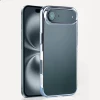 iPhone 17 Transparent Air Cover – Slim Blue Shockproof Case