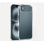 iPhone 17 Transparent Air Cover – Slim Blue Shockproof Case