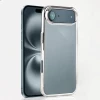 iPhone 17 Transparent Silver Air Cover – Slim & Shockproof