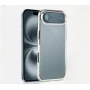 iPhone 17 Transparent Silver Air Cover – Slim & Shockproof