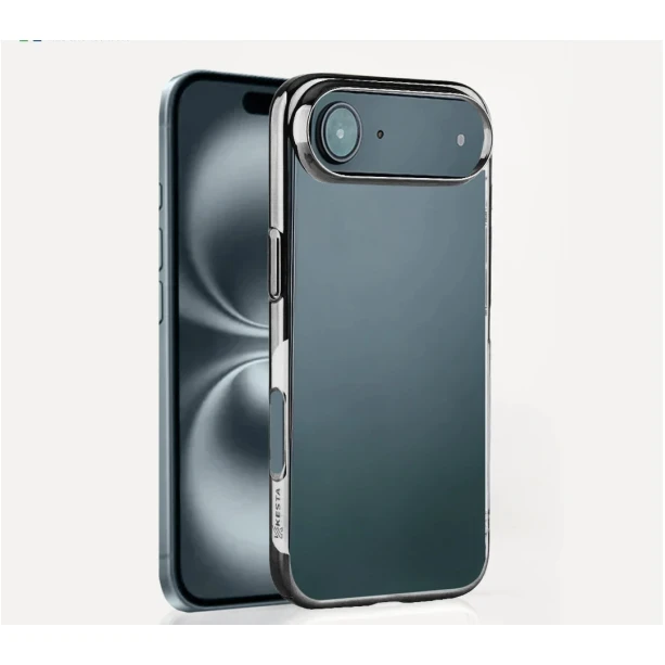 iPhone 17 Air Transparent Black Case – Slim & Shockproof