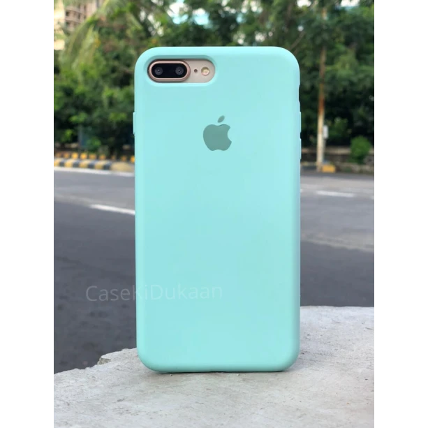 Bluish Green Silicon Case For iPhone