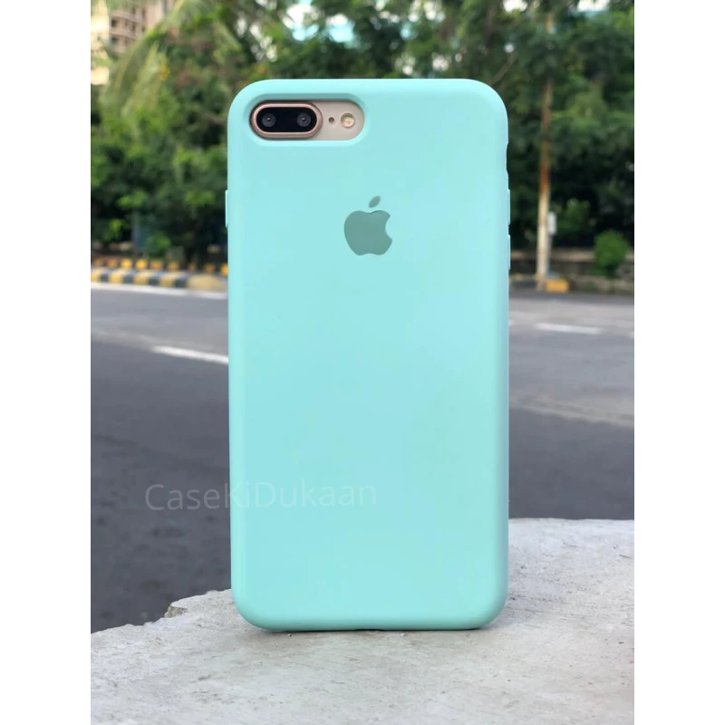 Bluish Green Silicon Case For iPhone
