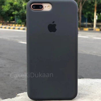 Dark Grey Silicon Case For iPhone
