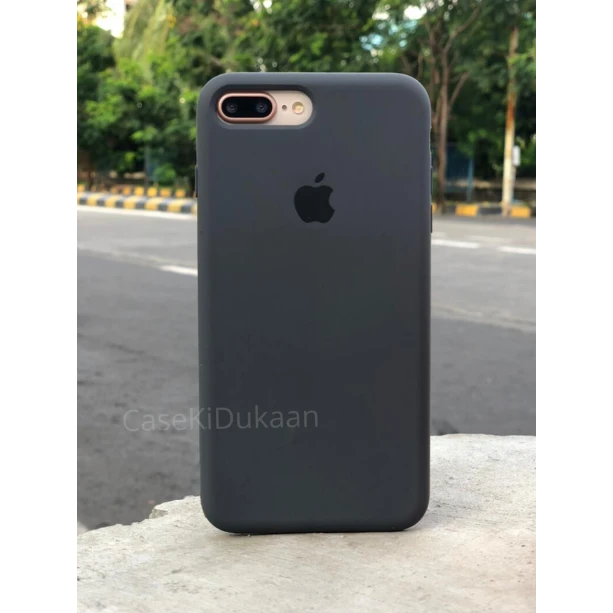 Dark Grey Silicon Case For iPhone