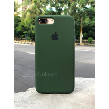 Forest Green Silicon Case For iPhone