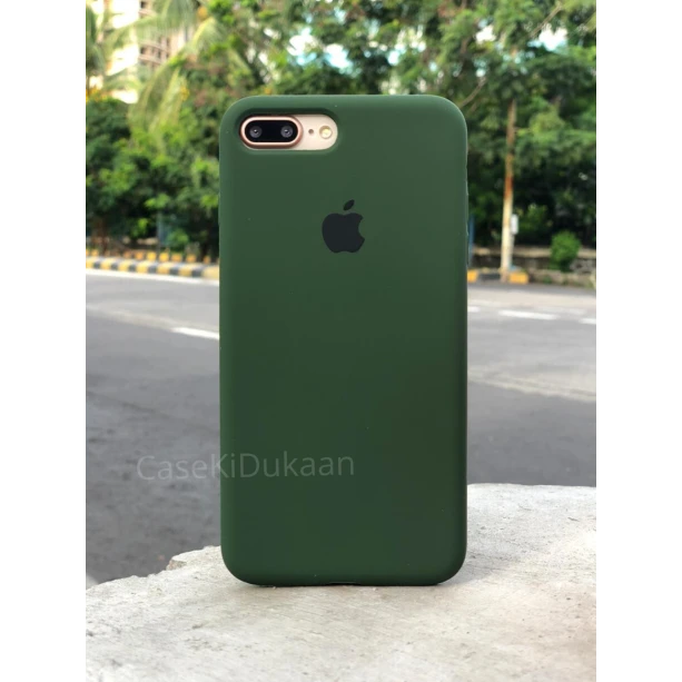 Forest Green Silicon Case For iPhone