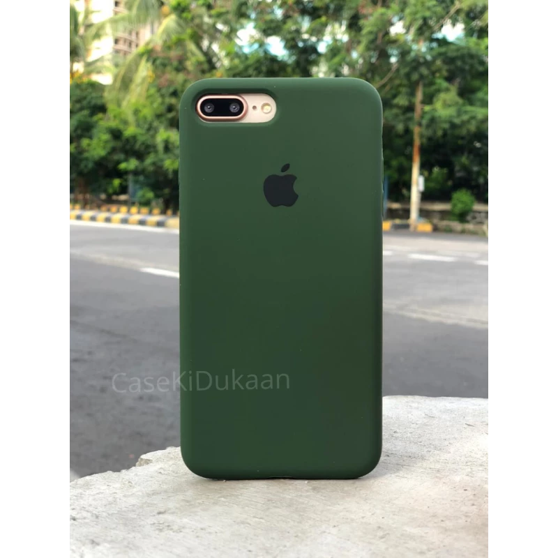 Forest Green Silicon Case For iPhone