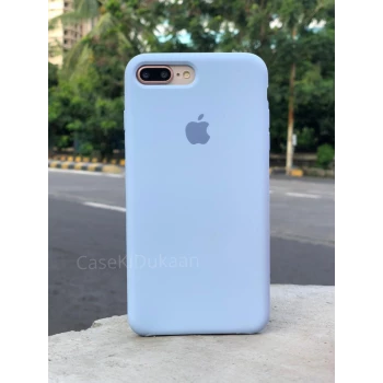 Light Blue Silicon Case For iPhone