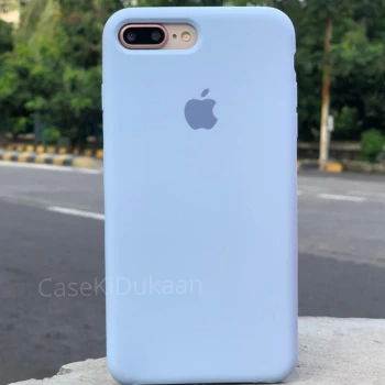 Light Blue Silicon Case For iPhone
