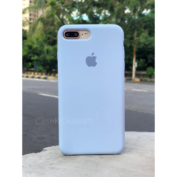 Light Blue Silicon Case For iPhone