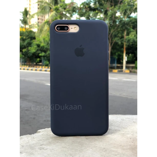 Dark Blue Silicon Case For iPhone