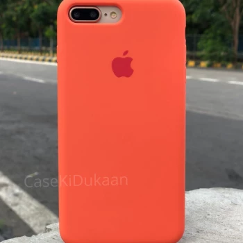 Nova Orange Silicon Case For iPhone
