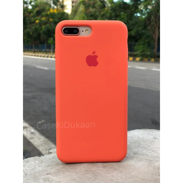 Nova Orange Silicon Case For iPhone