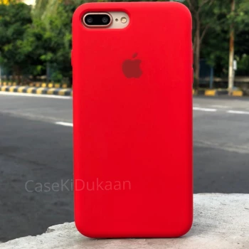Red Silicon Case For iPhone