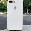White Silicon Case For iPhone