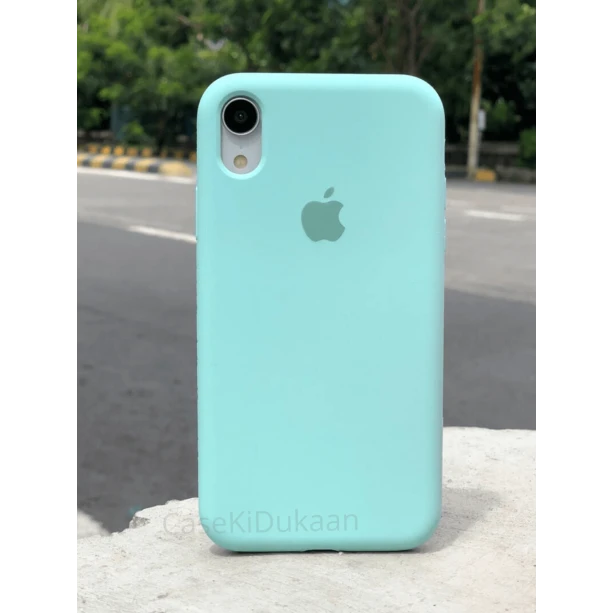 Bluish Green Silicon Case For iPhone