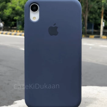Dark Blue Silicon Case For iPhone