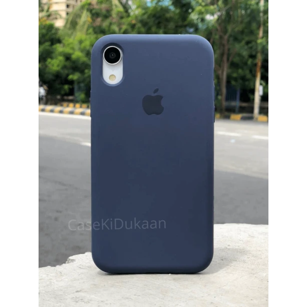Dark Blue Silicon Case For iPhone