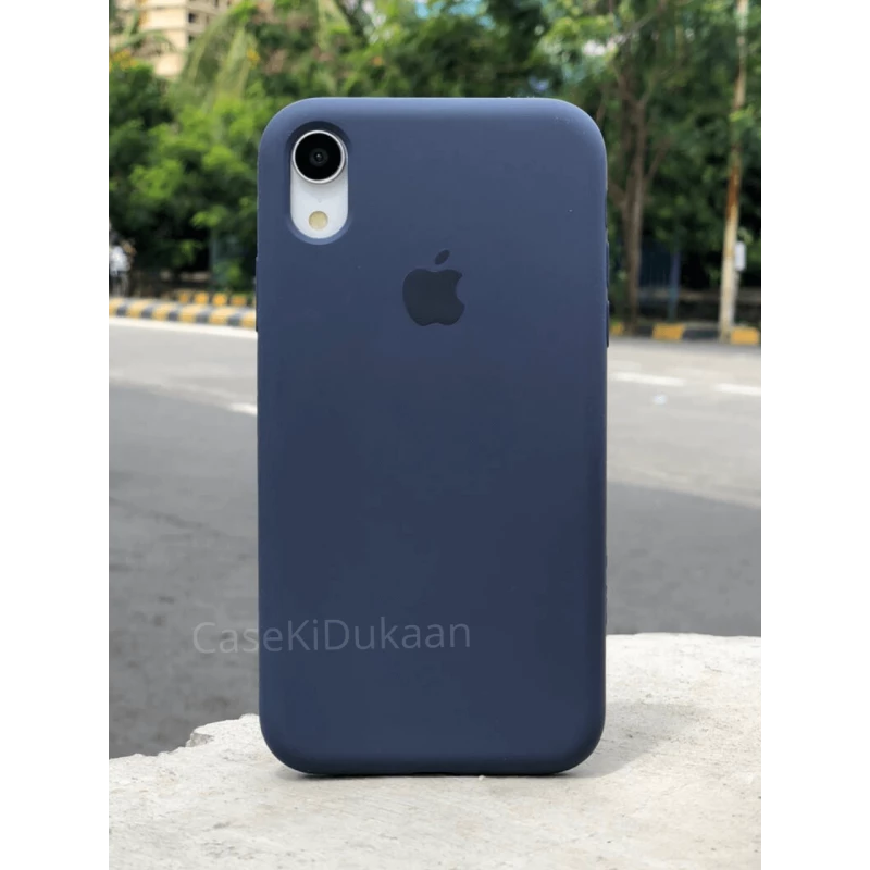 Dark Blue Silicon Case For iPhone