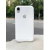 White Silicon Case For iPhone