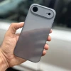 Ultra Thin Semi-Transparent Case for iPhone 17 Air – Black | Sleek & Minimal Cover