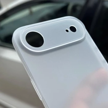 Ultra Thin Semi-Transparent Case for iPhone 17 Air – White | Sleek & Minimal Cover