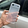 Ultra Thin Semi-Transparent Case for iPhone 17 Air – White | Sleek & Minimal Cover