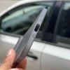 Ultra Thin Semi Transparent Case for iPhone 17 Pro – Black | Sleek & Minimal Cover